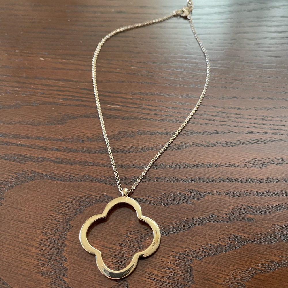 Park Lane Gold Clover Necklace 16”